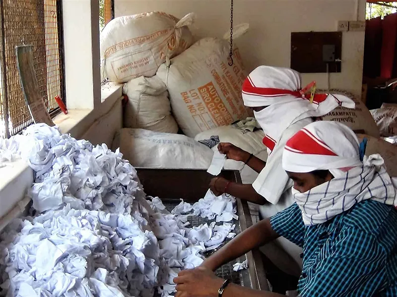 Elecosy: sorting cotton